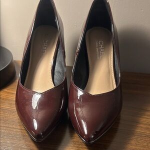 Michael Shannon Deep Burgundy Heels